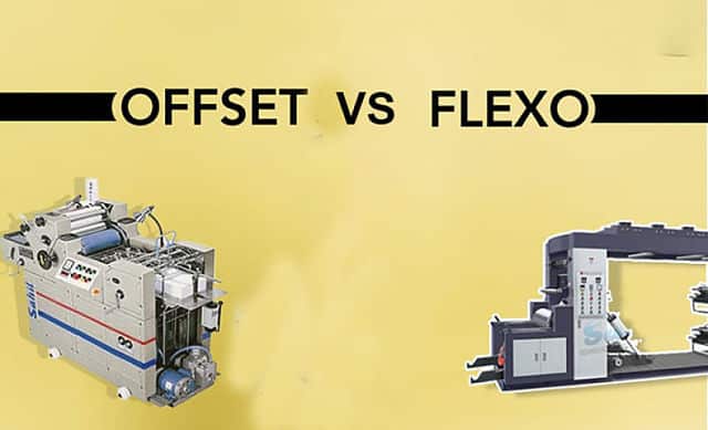 Sự khác nhau giữa kỹ thuật in flexo và in offset